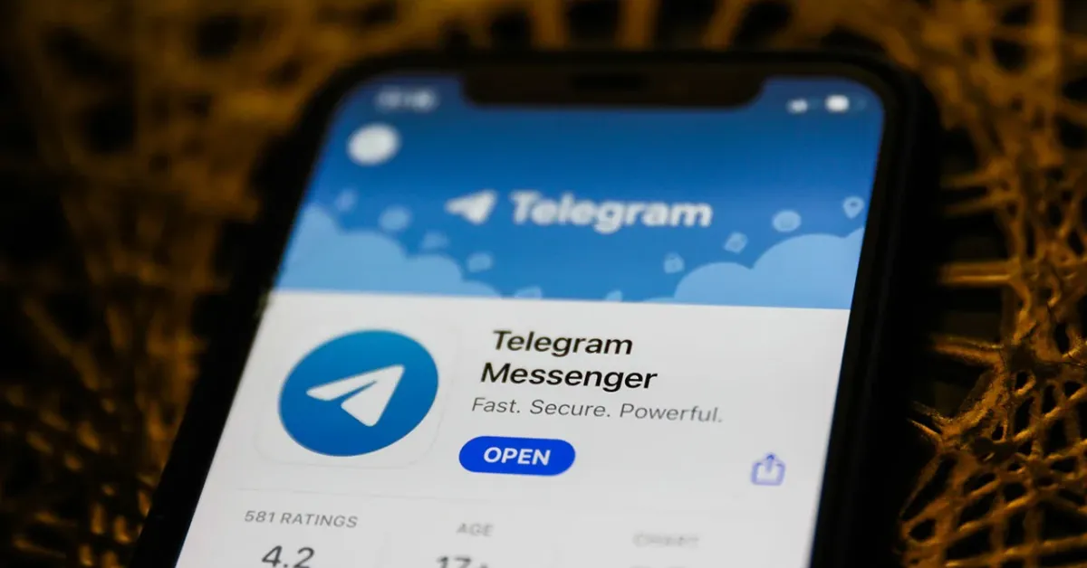Where to scan a QR code on Telegram